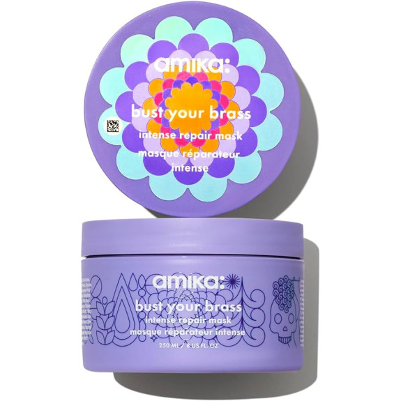 Bust Our Brass Cool Blonde Purple Intense Repair Hair Mask