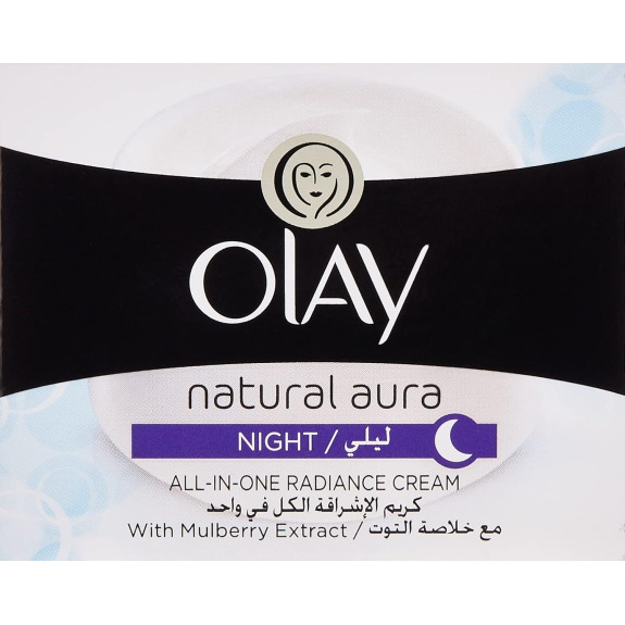Ola Cream Natural Aura Night Allinone Radiance Mulberr Extract 17 Flo 50
