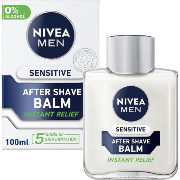 Nivea Men After Shave Balm Sensitive Chamomile Hamamelis 338 Flo 100 ml
