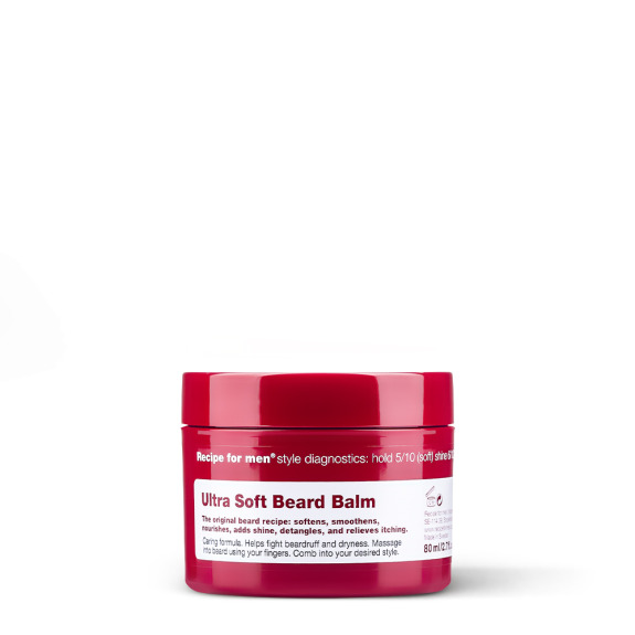 Recipe Men Soft Beard Balm Ultimate Beard Care Conditioning Oat Coconut Oil Beard Moistu